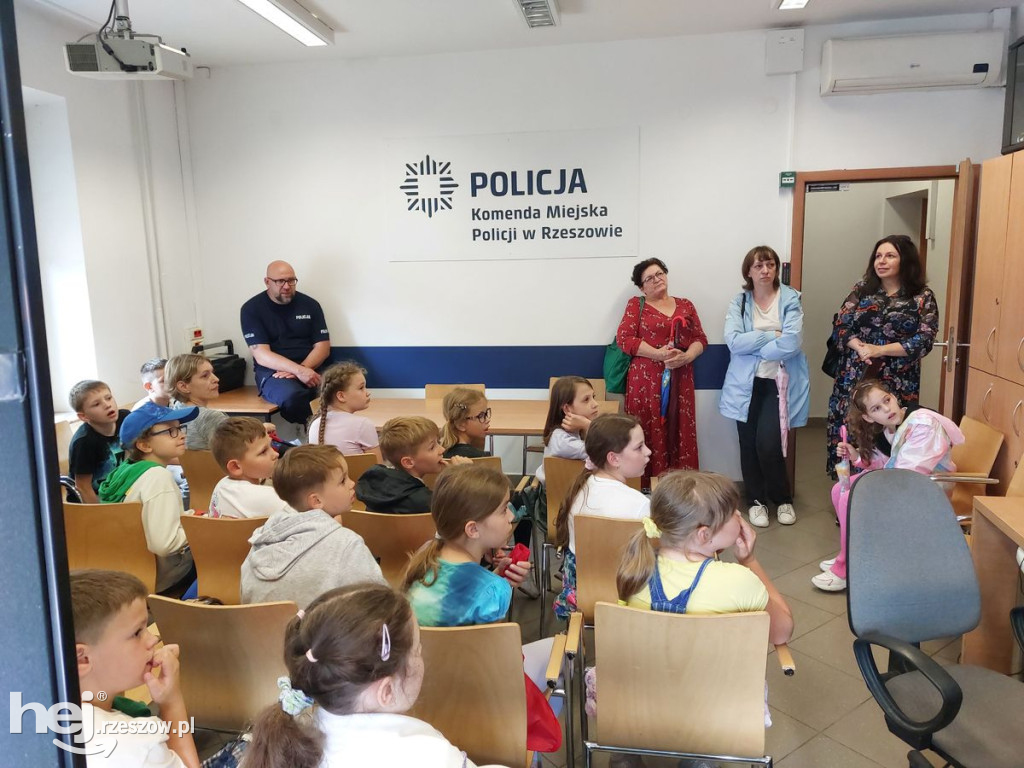 Dzień Dziecka w rzeszowskiej komendzie