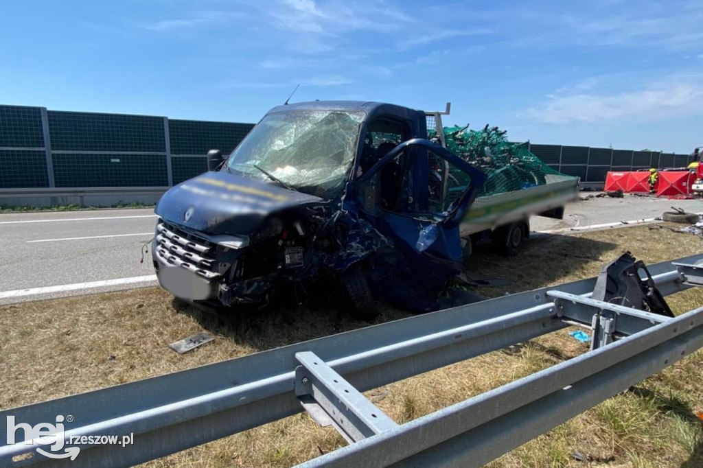 Tragiczny wypadek na A4 pod Dębicą