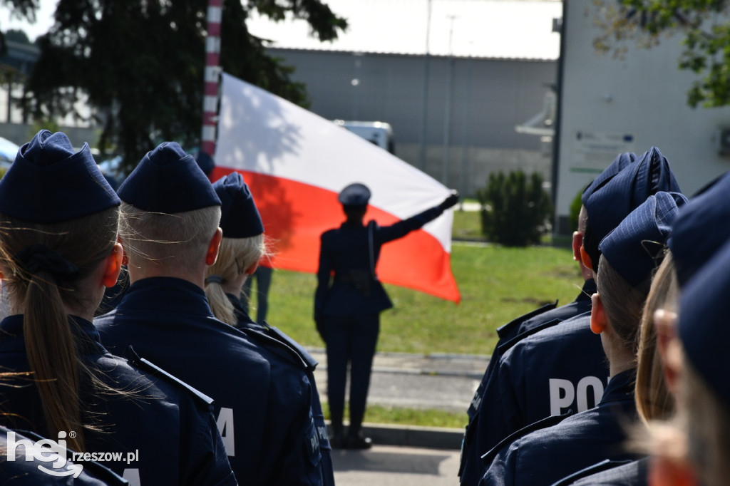 Uroczyste ślubowanie nowo przyjętych funkcjonariuszy