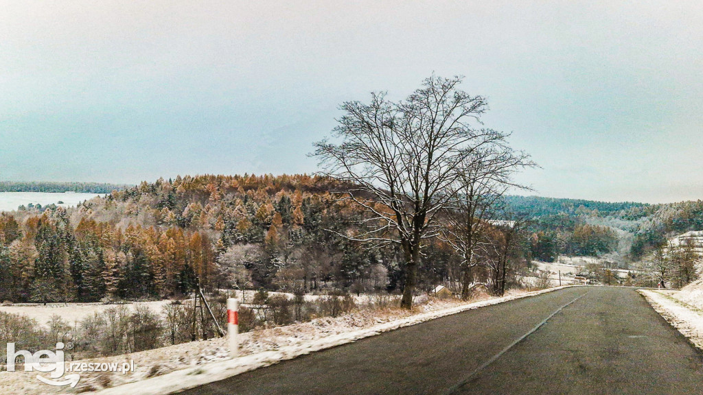 Pierwszy zimowy weekend na  południu regionu! Sporo śniegu