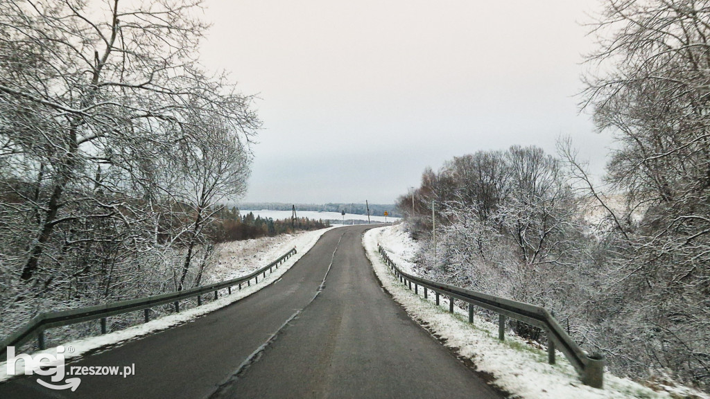 Pierwszy zimowy weekend na  południu regionu! Sporo śniegu