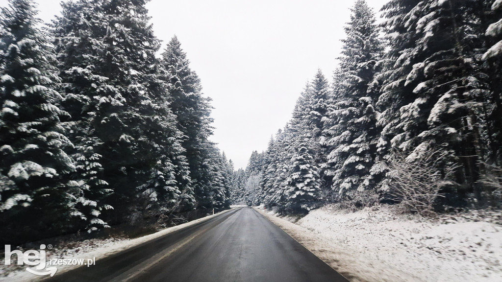 Pierwszy zimowy weekend na  południu regionu! Sporo śniegu