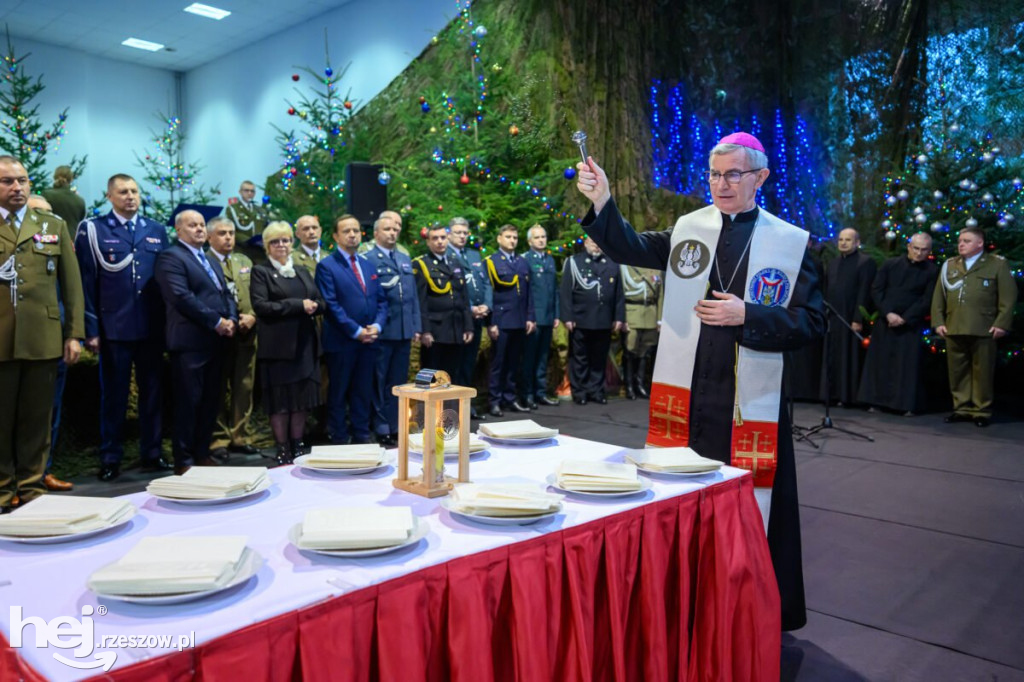 Wigilia służb mundurowych Podkarpacia