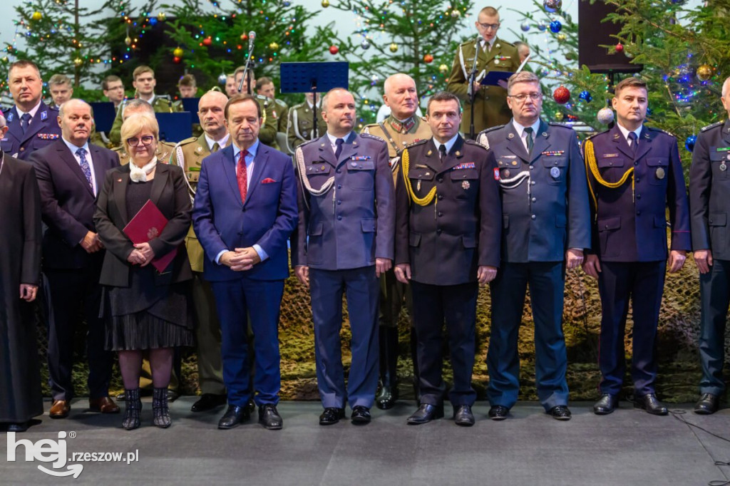 Wigilia służb mundurowych Podkarpacia