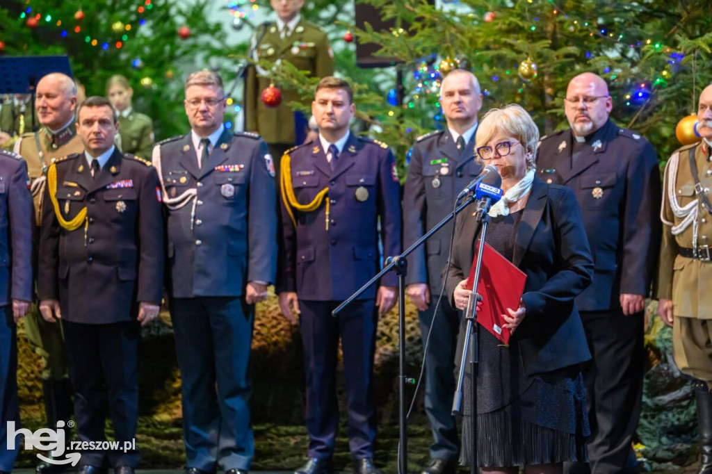 Wigilia służb mundurowych Podkarpacia