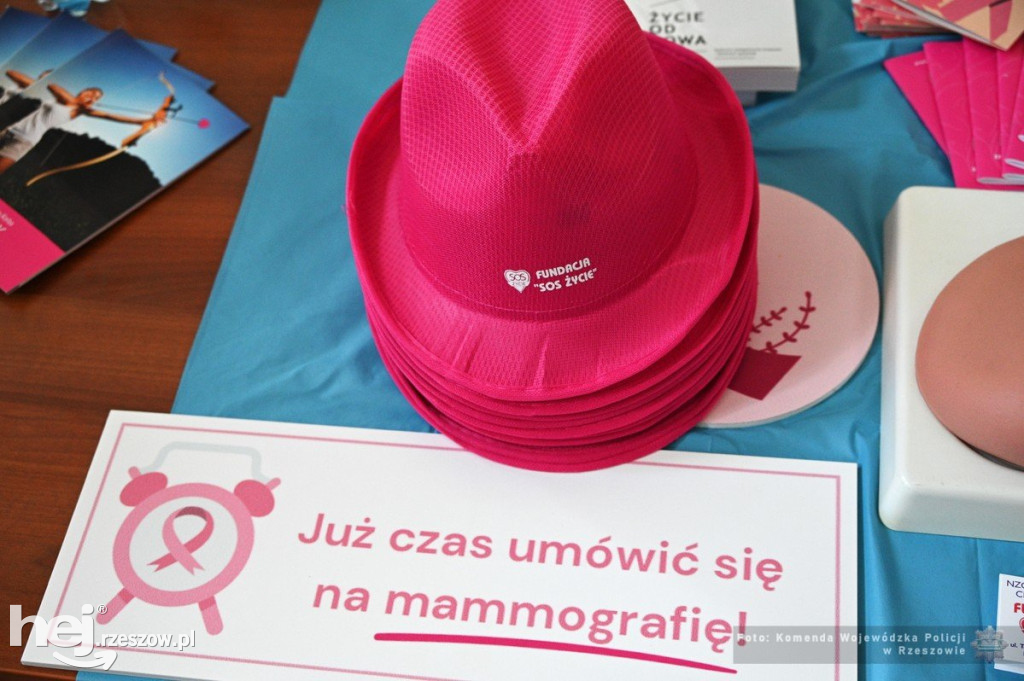 Konferencja prozdrowotna dla policjantek i pracownic cywilnych podkarpackiego garnizonu