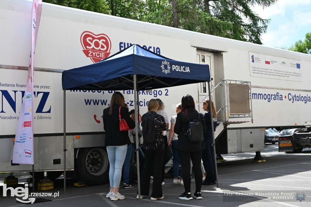 Konferencja prozdrowotna dla policjantek i pracownic cywilnych podkarpackiego garnizonu
