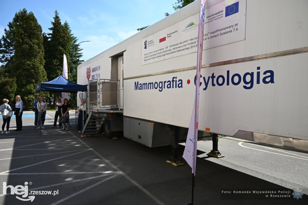 Konferencja prozdrowotna dla policjantek i pracownic cywilnych podkarpackiego garnizonu