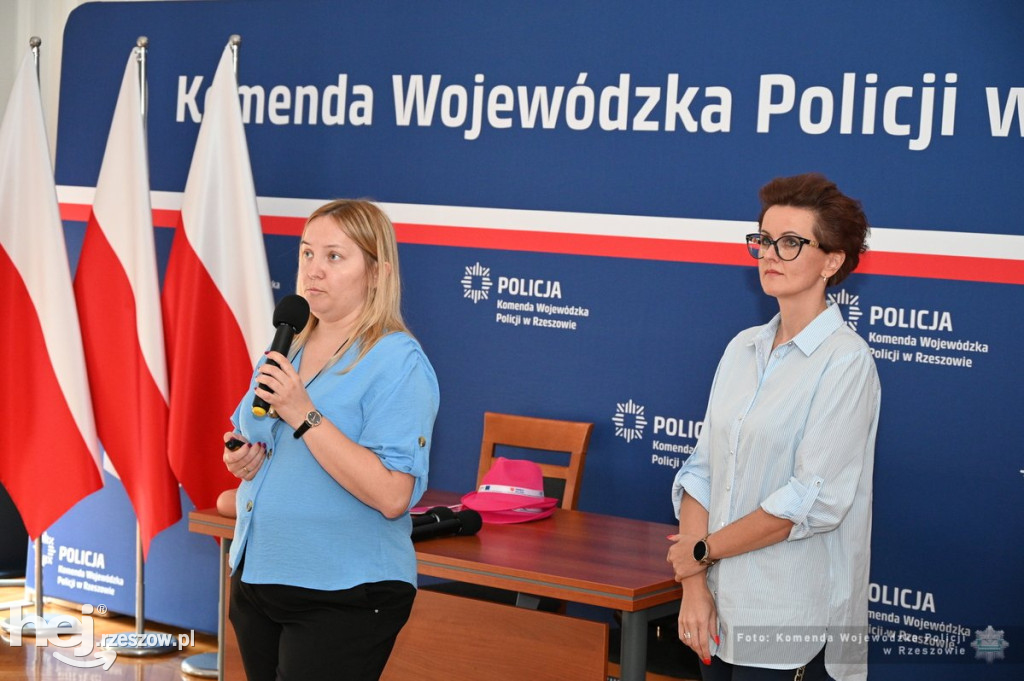 Konferencja prozdrowotna dla policjantek i pracownic cywilnych podkarpackiego garnizonu