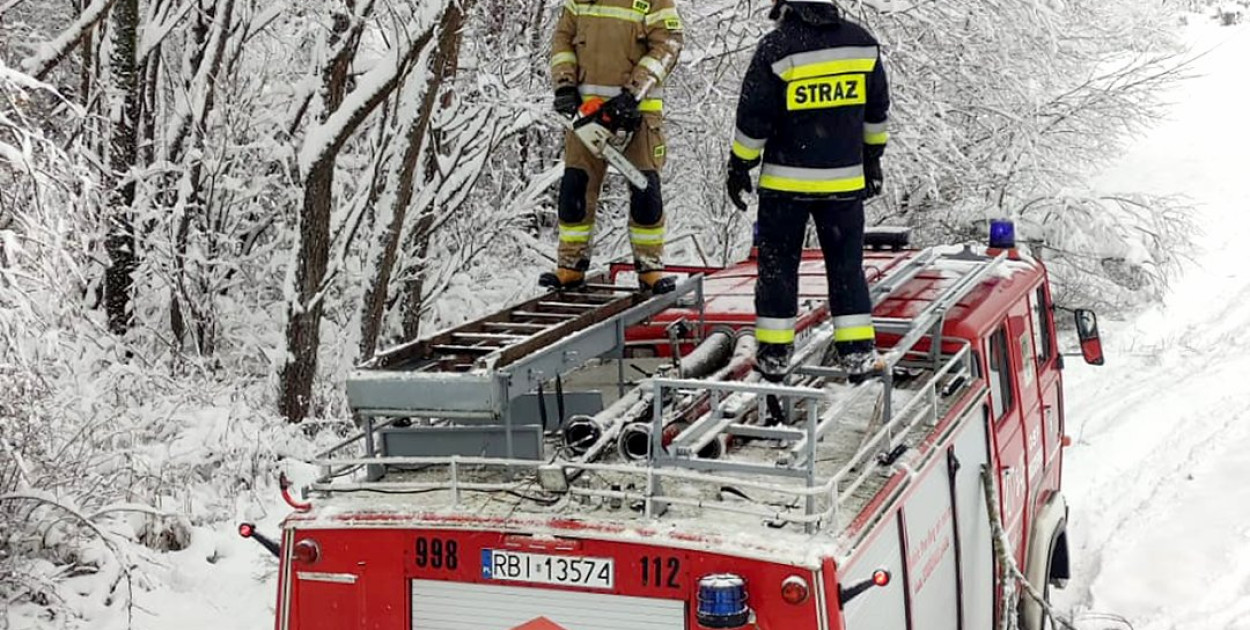 Zima w Bieszczadach: trudne warunki