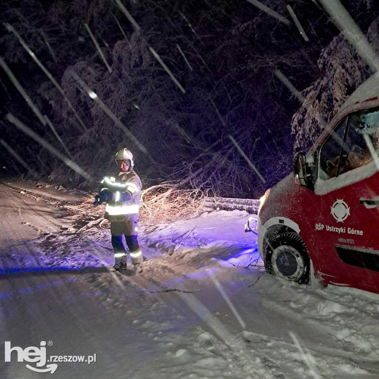 Zima w Bieszczadach: trudne warunki