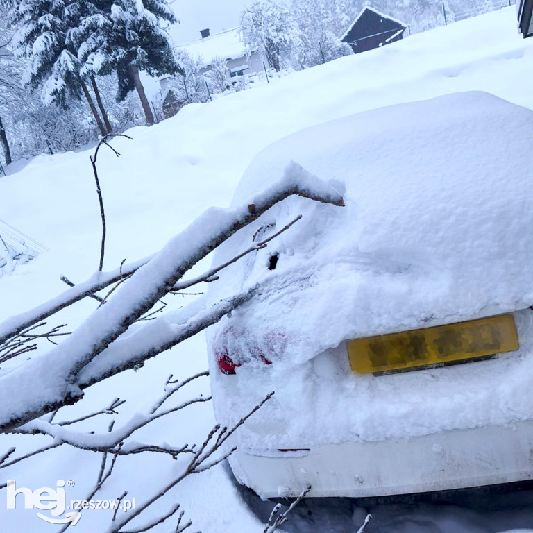 Zima w Bieszczadach: trudne warunki