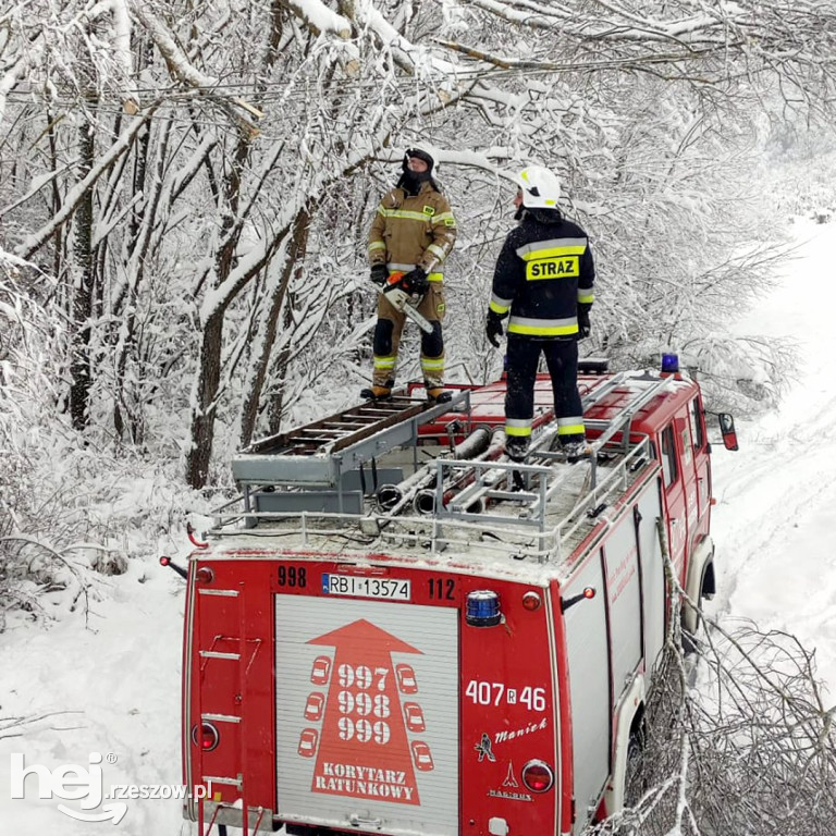 Zima w Bieszczadach: trudne warunki