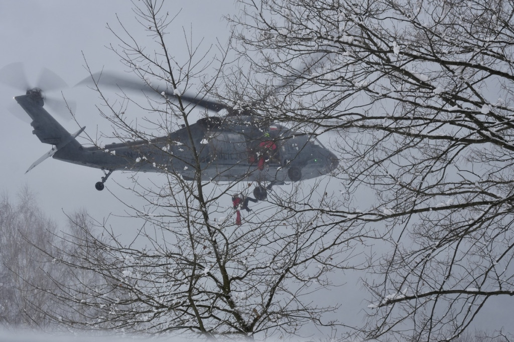 Black Hawk w Bieszczadach. Ekstremalne ćwiczenia