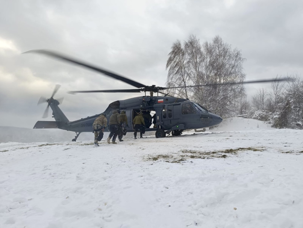 Black Hawk w Bieszczadach. Ekstremalne ćwiczenia