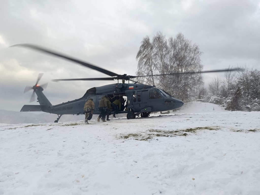 Black Hawk w Bieszczadach. Ekstremalne ćwiczenia