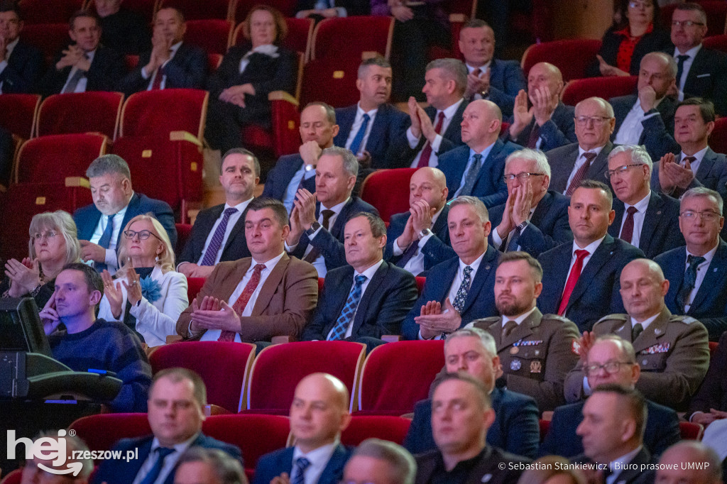 Noworoczne spotkanie podkarpackich samorządowców w Filharmonii Podkarpackiej