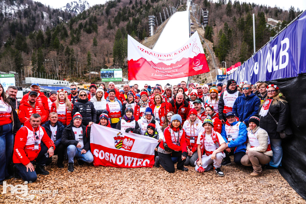 Fanklub Kamila Stocha Proszowice na Pucharze Świata w Planicy