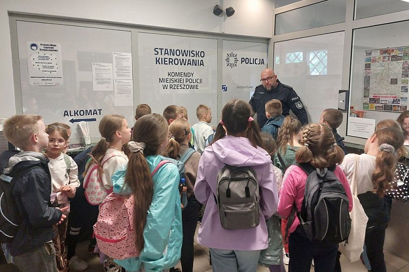 Dzień Dziecka w rzeszowskiej komendzie
