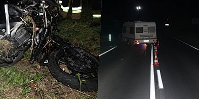 Tragiczny wypadek. Nie żyje motocyklista-25641