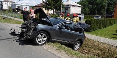 Młody kierowca spowodował kolizję i uciekł!-26335