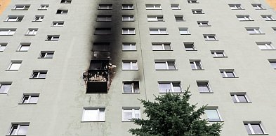 Pożar bloku: służby podsumowały akcję. Pomoc dla poszkodowanych-26709