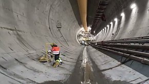 S19 Rzeszów Południe Babica, przejazd tunelem