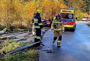 Zderzenie dwóch samochodów. Sześć osób rannych-29651