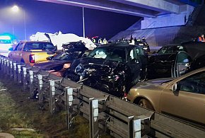 Potężny karambol na S19. Trasa do Rzeszowa zablokowana-30876