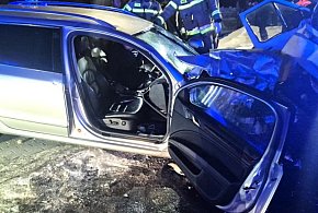 Zderzenie dwóch pojazdów. Sześć osób rannych