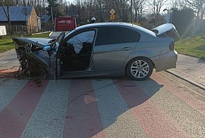 Driftowanie zakończył kolizją. 21-latek stracił prawo jazdy