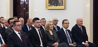 Podkarpaccy samorządowcy w Radzie przy Prezydencie RP. Inauguracja prac