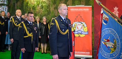 Nowe kierownictwo PSP w Leżajsku. St. bryg. Robert Krajewski komendantem