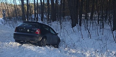 Kierowca hondy z 4 promilami! Wpadł do rowu