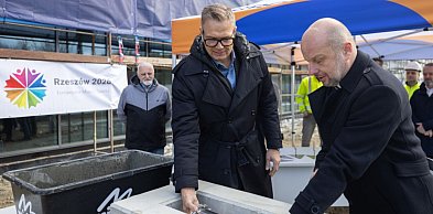 Kamień węgielny pod Podkarpackie Centrum Lekkiej Atletyki