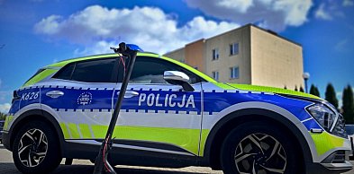 Kierowała hulajnogą mając 1,8 promila