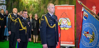 Nowe kierownictwo PSP w Leżajsku. St. bryg. Robert Krajewski komendantem