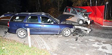 Zderzenie dwóch pojazdów. Jedna osoba nie żyje!-29585