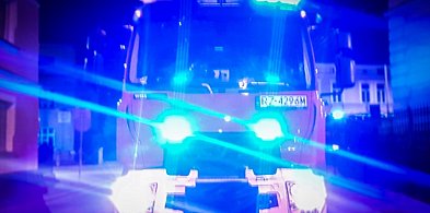 Nocny pożar mieszkania. Ewakuacja mieszkańców-30723