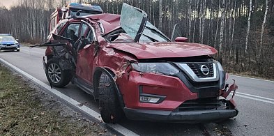 Nissan wypadł z drogi. Zginęła 36-latka-30825