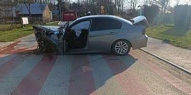 Driftowanie zakończył kolizją. 21-latek stracił prawo jazdy