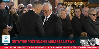W Sosnowcu rozpoczęły się uroczystości pogrzebowe Łukasza Litewki