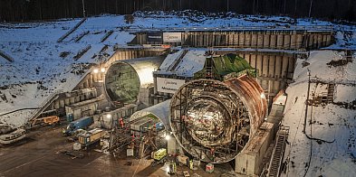 S19 Rzeszów Południe-Babica: trwa obrót maszyny TBM