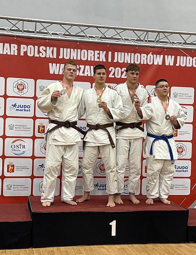 Akademia Judo Rzeszów z medalami Pucharu Polski U21 w Warszawie