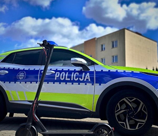 Kierowała hulajnogą mając 1,8 promila
