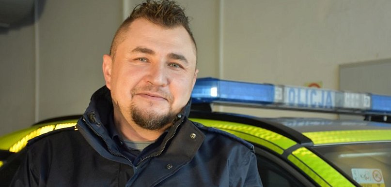 Szybka reakcja dzielnicowego. Seniorka otrzymała pomoc