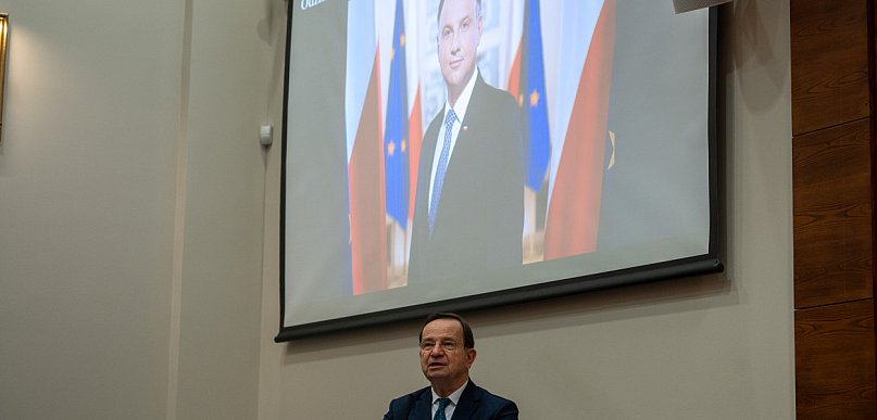 Andrzej Duda z odznaką honorową „Zasłużony dla Województwa Podkarpackiego”