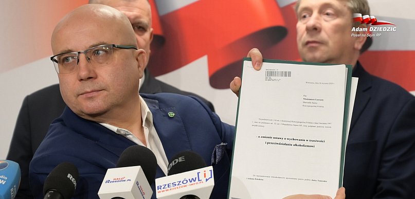 Adam Dziedzic w obronie podkarpackich winiarzy. Jest projekt zmian w ustawie