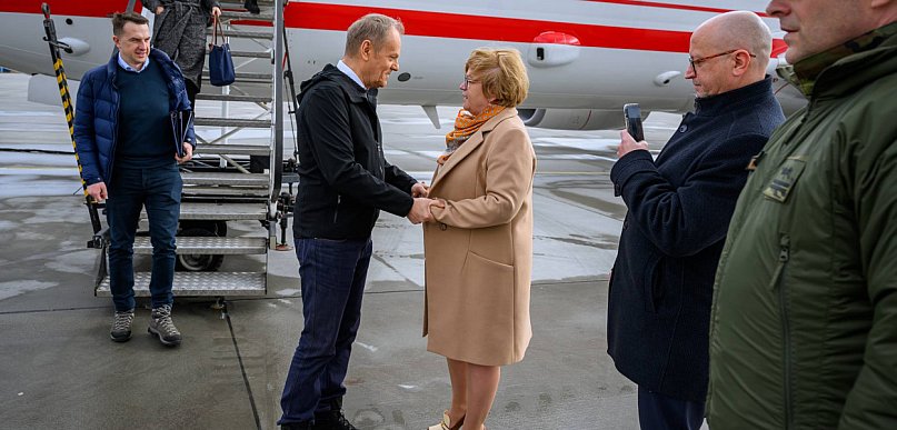 Premier Donald Tusk na Podkarpaciu. Rozmowy o bezpieczeństwie i współpracy