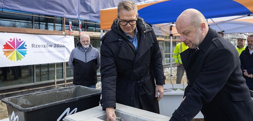 Kamień węgielny pod Podkarpackie Centrum Lekkiej Atletyki